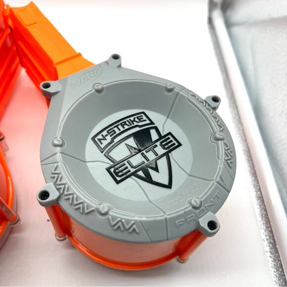 NERF Elite N-STRIKE 25 Max ROUND DRUM Barrel Ammo Magazine Clip SET of 2 - Picture 3 of 8
